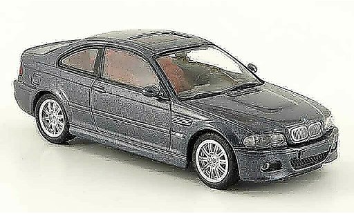 Bmw M3 Coupe 1/43 Minichamps E46 gris 2001 coche miniatura