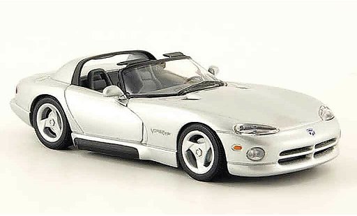 Dodge Viper RT 10 1/43 Minichamps gris metallisee 1993 coche miniatura