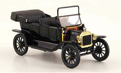 Ford Model T Berline 1/43 Minichamps negro 1914 coche miniatura