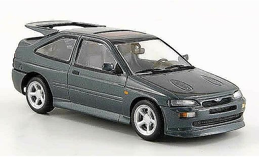 Ford Escort Cosworth 1/43 Minichamps gris 1992 coche miniatura