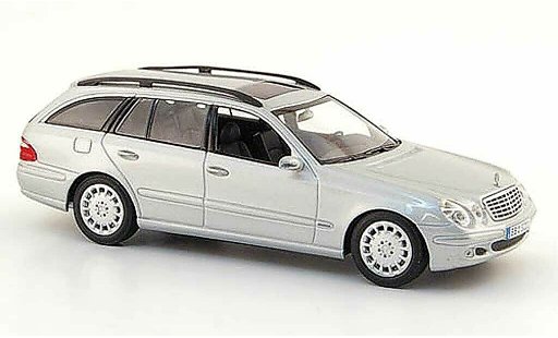 Mercedes Classe E T-Modell 1/43 Minichamps (S 211) gris 2003 coche miniatura