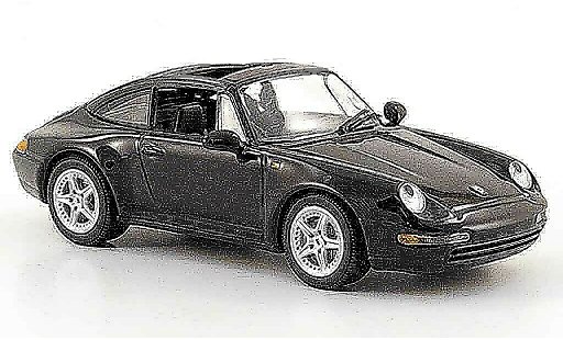 Porsche 911 Targa 1/43 Minichamps negro 1995 coche miniatura