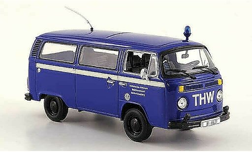 Volkswagen T2 B 1/43 Minichamps Bus THW Berlin-Kreuzberg 1979 coche miniatura