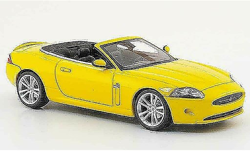 Jaguar XK Cabriolet 1/43 Minichamps Descapotable amarillo 2008 coche miniatura