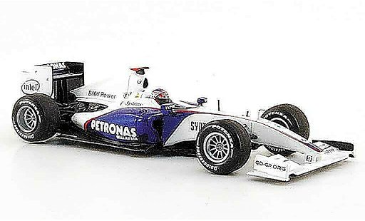 Bmw F1 Sauber F1 1/43 Minichamps 2009 Showcar R.Kubica coche miniatura