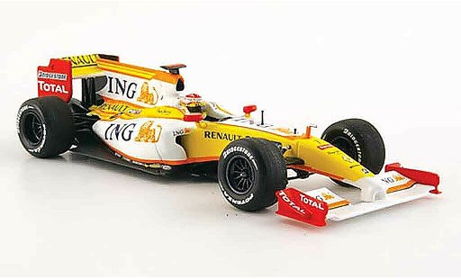 Renault F1 2009 1/43 Minichamps f 1 showcar no.7 coche miniatura
