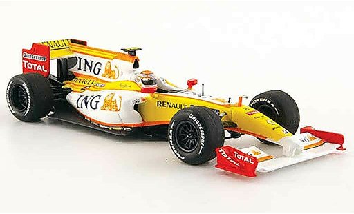 Renault F1 2009 1/43 Minichamps f 1 showcar no.8 coche miniatura