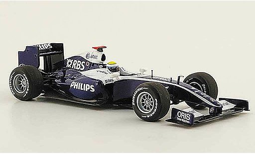 Toyota F1 Williams 1/43 Minichamps showcar n.rosberg 2009 coche miniatura