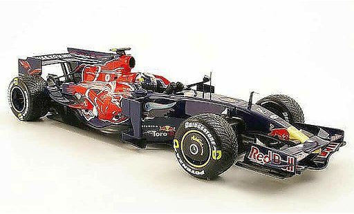 Toro Rosso STR3 Base 1/18 Minichamps no.15 red bull s.vettel gp italien 2008 coche miniatura