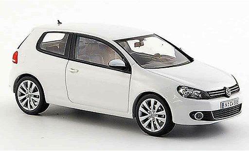 Volkswagen Golf Base 1/43 Schuco blanco 3 portes concept white coche miniatura