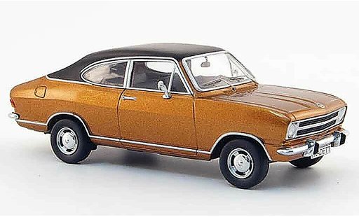 Opel Kadett B B 1/43 Schuco coupe bronze negro 1967 coche miniatura