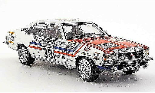 Opel Commodore B 1/43 Schuco gs e no.39 rallye england 1973 coche miniatura