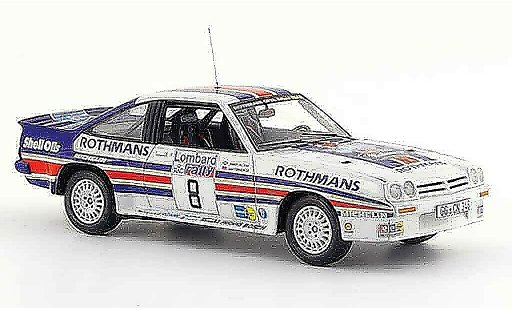 Opel Manta B B 1/43 Schuco 400 no.8 rothmans rallye england 1983 coche miniatura