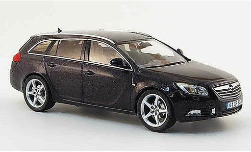 Opel Insignia Sports Tourer 1/43 Schuco negro 2008 coche miniatura