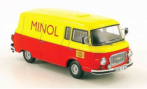 Barkas B 1000 fourgon 1/43 Schuco Furgoneta Minol coche miniatura