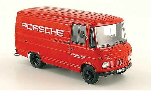 Mercedes L408 Base 1/43 Schuco Furgoneta Porsche coche miniatura