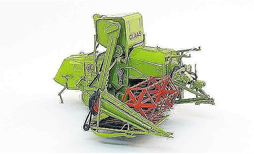 Claas Super Automatic S 1/43 Schuco Mahdrescher coche miniatura