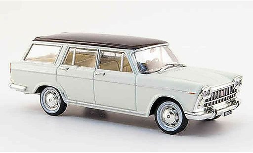 Fiat 2300 Familiare 1/43 Starline blanco negro 1963 coche miniatura