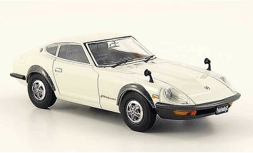 Nissan 240 ZG 1/43 Ebbro Fairlady blanco 1971 coche miniatura