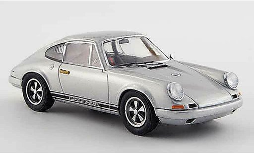 Porsche 911 R 1/43 Ebbro R gris metallisee 1967 coche miniatura