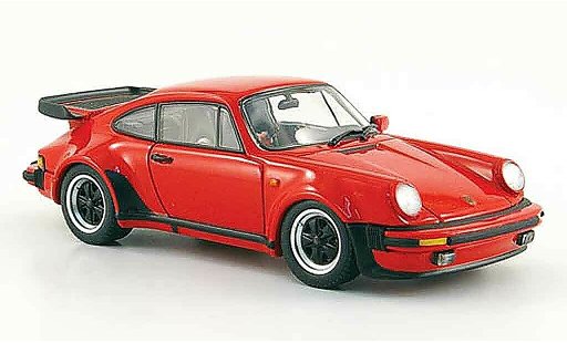 Porsche 911 Turbo 1/43 Ebbro rojo 1978 coche miniatura