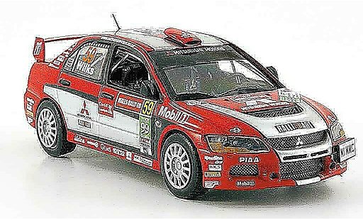 Mitsubishi Lancer Evolution IX 1/43 Vitesse Gr.N No. 59 PWRC Rally England 2007 coche miniatura