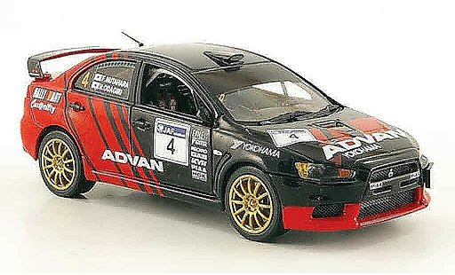 Mitsubishi Lancer Evolution IX 1/43 Vitesse No.4 Advan Rally Shinshiro 2008 coche miniatura