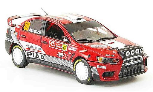 Mitsubishi Lancer Evolution X 1/43 Vitesse No.59 RalliArt Rally Japan 2008 coche miniatura