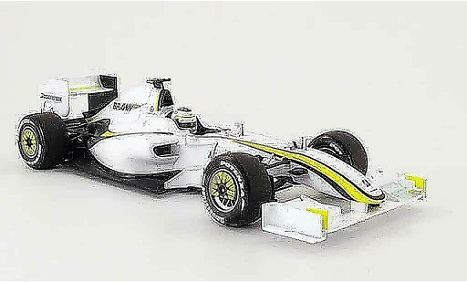 Mercedes F1 2009 1/18 Minichamps brawn gp bgp 001 no.23 r.barrico coche miniatura