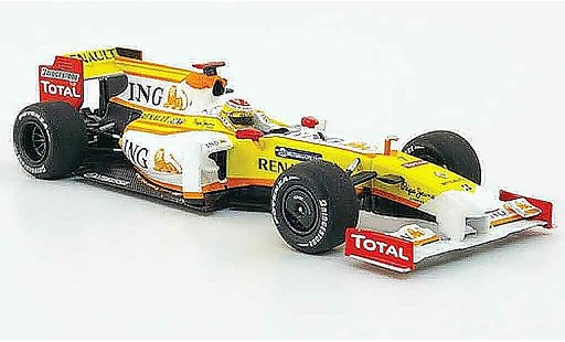 Renault F1 2009 1/43 Minichamps r 29 ing no.7 coche miniatura