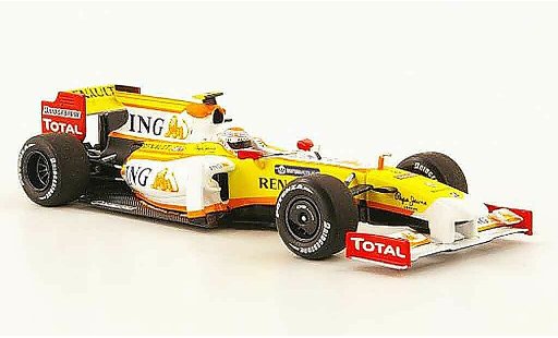 Renault F1 2009 1/43 Minichamps r 29 no.8 ing piquet coche miniatura