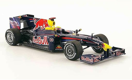 Renault F1 2009 1/43 Minichamps red bull rb5 no.14 m.webber f1 saison coche miniatura
