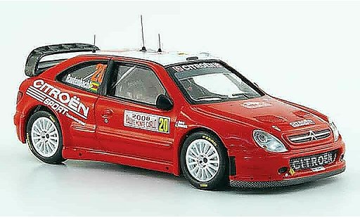 Citroen Xsara WRC 2008 1/43 IXO no.20 rautenbach senior rallye monte carlo coche miniatura