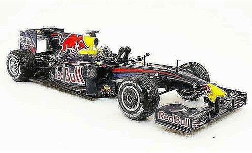 Renault F1 2009 1/18 Minichamps red bull rb5 renault no.15 s.vettel ganador gp china coche miniatura