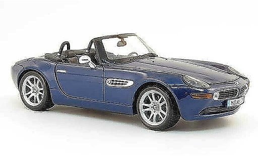 Bmw Z8 roadster 1/18 Maisto azul avec licht y sound coche miniatura