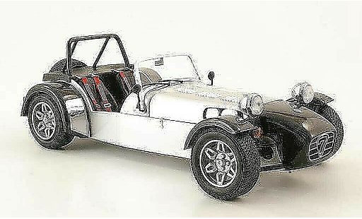 Caterham Super Seven roadster 1/18 Norev gris metallized/carbon coche miniatura