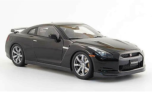 Nissan Skyline R35 1/18 Kyosho gt-r negro premium edition coche miniatura