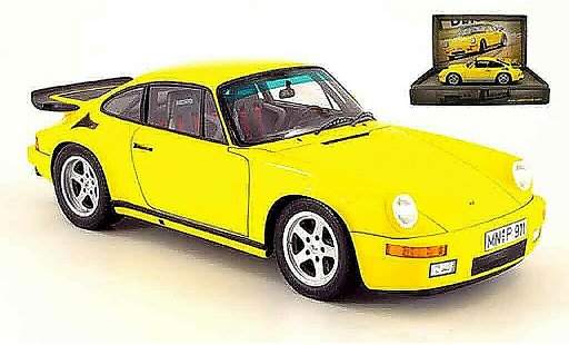 Porsche 911 RUF 1/18 Spark Porsche 911 ctr yellow bird coche miniatura