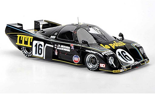 Rondeau M379C No.16 1/18 Spark Le Point J. / J.P.Jaussaud 24h Le Mans 1980 coche miniatura