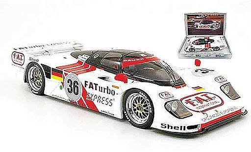 Porsche 962 1994 1/18 Spark dauer lm no.36 faturbo express 24h le mans coche miniatura