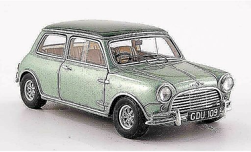 Austin Mini cooper s 1/43 Spark Sprint Stra?enversion verde 1969 coche miniatura