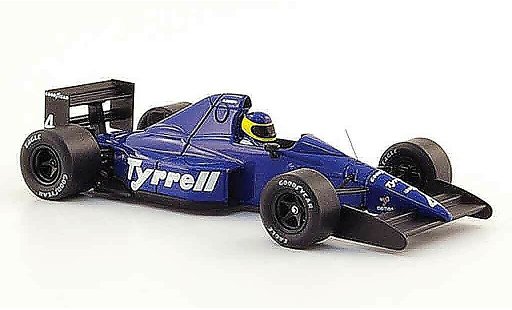 Tyrrell 018 Base 1/43 Spark No.4 M.Alboreto GP Mexico 1989 coche miniatura