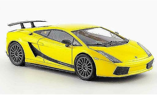 Lamborghini Gallardo Superleggera 1/43 Kyosho amarillo coche miniatura