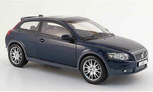 Volvo C30 Base 1/18 Powco azulverde 2006 coche miniatura