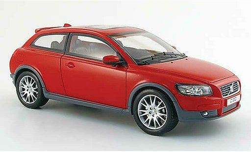 Volvo C30 Base 1/18 Powco rojo 2006 coche miniatura