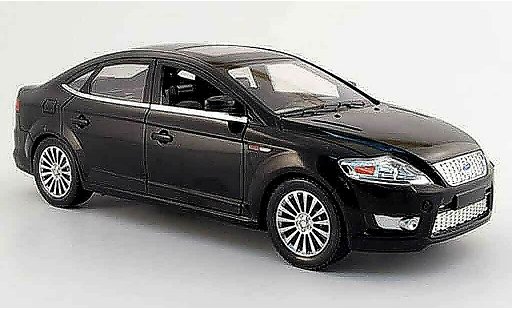 Ford Mondeo Berline 1/18 Powco negro 2006 coche miniatura