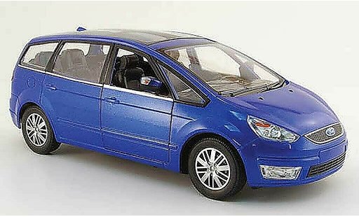 Ford Galaxy Berline 1/18 Powco azul 2007 coche miniatura