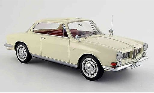 Bmw 3200 cs bertone 1/18 Neo beige 1961 coche miniatura