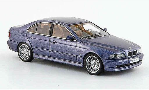 Bmw 520 berline 1/43 Neo i (E39) azul edition liavecee 300 2002 coche miniatura