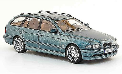 Bmw 520 touring 1/43 Neo i (E39) verde liavec. Auflage 300 1998 coche miniatura